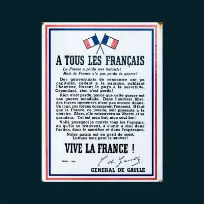 chasse au trésor le tresor d'arjuzanx appel du 18 juin 1940