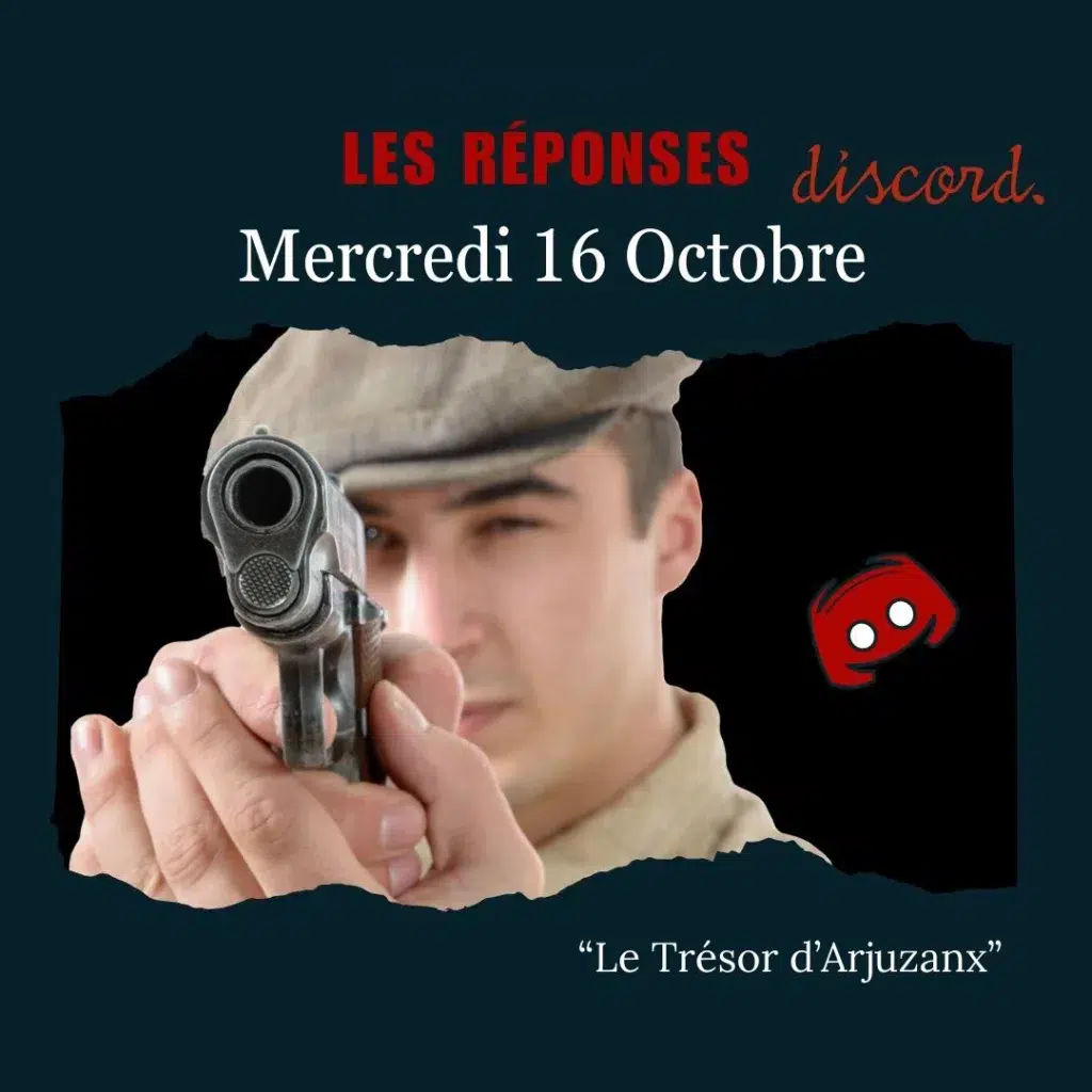 Page des questions-réponses pour la chasse au trésor en Nouvelle-Aquitaine 'Le Trésor d'Arjuzanx', offrant des indices et des clarifications pour ce jeu de chasse au trésor pour adulte. Des conseils subtils et des orientations sont fournis pour guider les participants dans l’exploration de la carte au trésor et la résolution des énigmes.