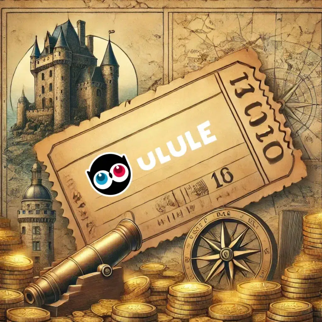 Tombola Ulule pour remporter un week-end de 4 jours et 3 nuits au Rendez-vous des Chercheurs de Trésor 2025, chance de gagner une aventure inoubliable, 300 tickets en vente, campagne de financement du Trésor Oublié