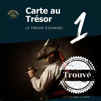 chaase au trésor trouvée, le trésor d'euskadi