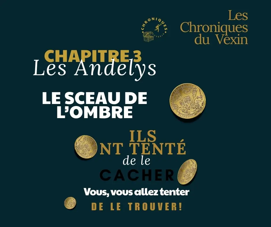 Réservation pour L’Énigme du Prieuré à Gisors – chasse au trésor urbaine des Chroniques du Vexin avec pièce à gagner