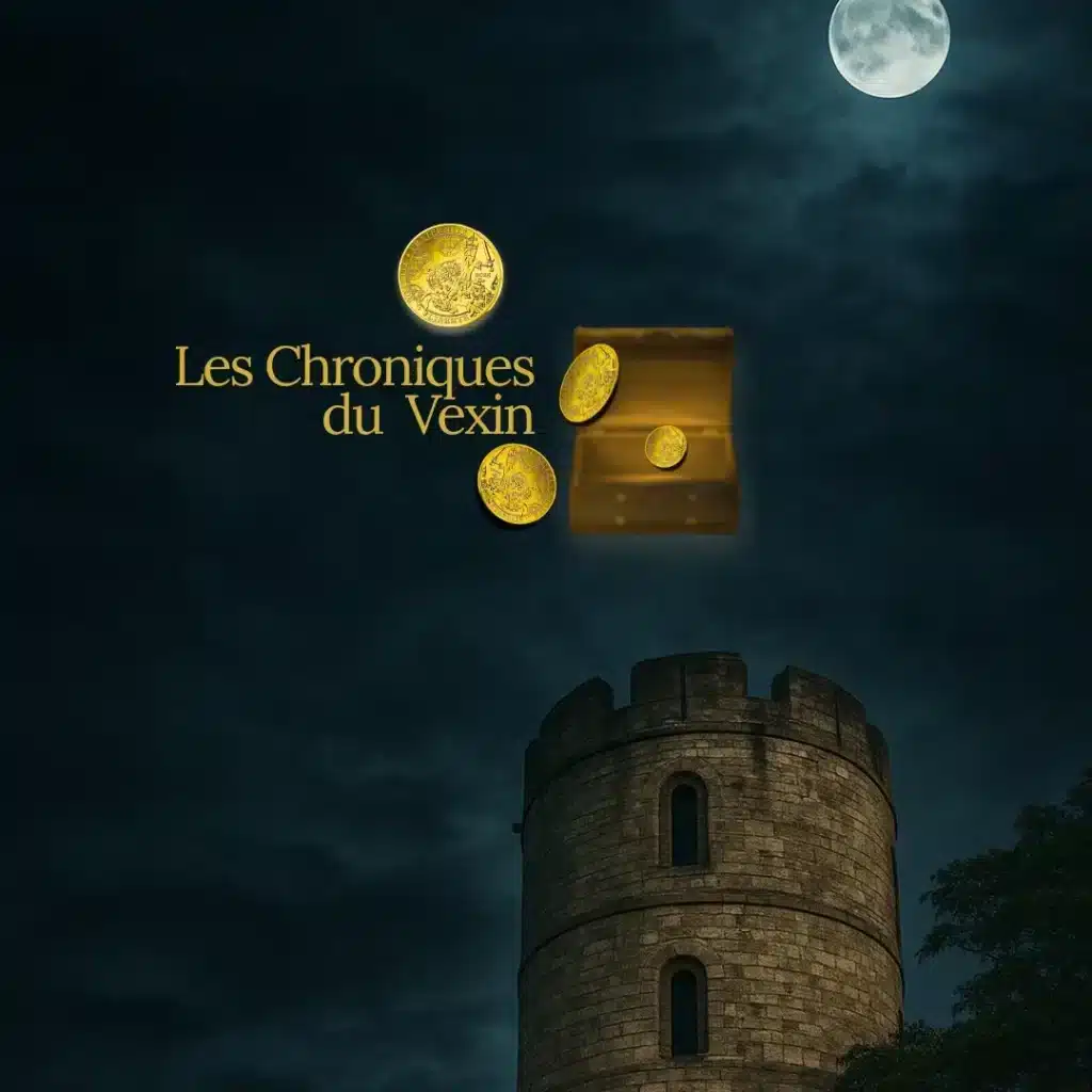 alt="Château de Gisors, lieu clé de l'escape game dans la ville de Gisors"