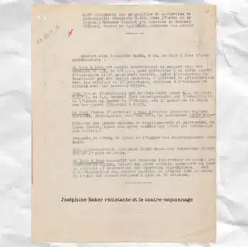 Joséphine Baker résistante, héroïne de la Seconde Guerre mondiale en France